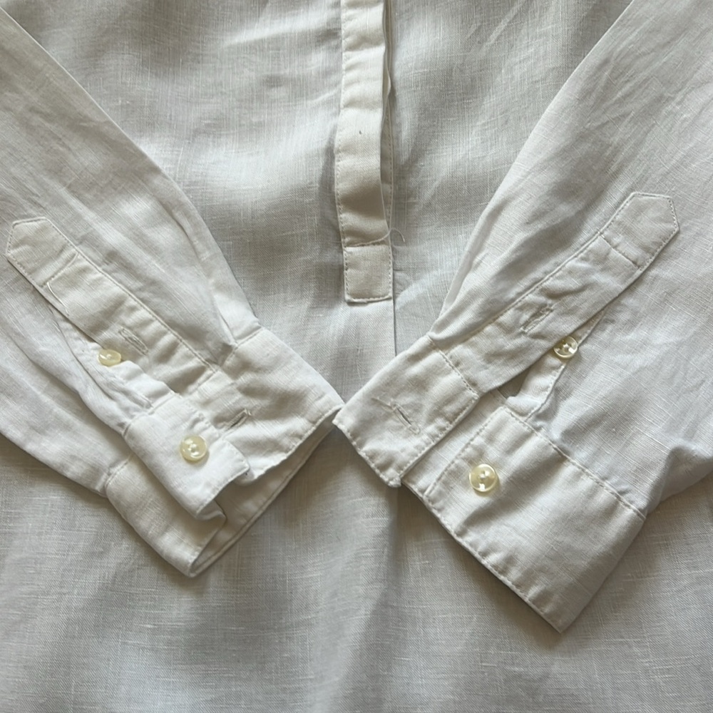 TROVATA Linen Tori Henley Tunic - Picture 9 of 15
